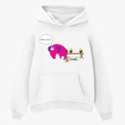 Толстовка худи оверсайз