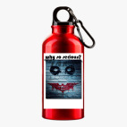 Металлическая бутылка 400 мл UV-DTF