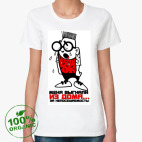 Женская футболка органик