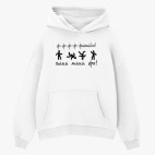 Толстовка худи оверсайз