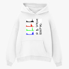 Толстовка худи оверсайз