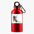 Металлическая бутылка 400 мл UV-DTF