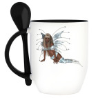 Кружка с ложкой