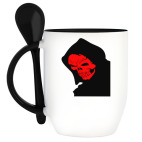 Кружка с ложкой