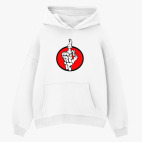 Толстовка худи оверсайз