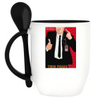 Кружка с ложкой