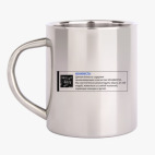 Кружка металлическая