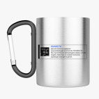 Кружка с карабином