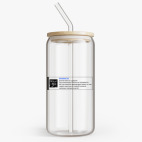 Банка с бамбуковой крышкой