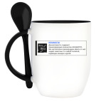 Кружка с ложкой