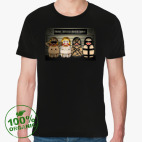 Мужская футболка органик