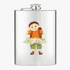 Фляжка стальная