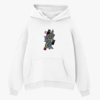 Толстовка худи оверсайз