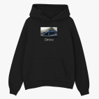 Толстовка худи оверсайз