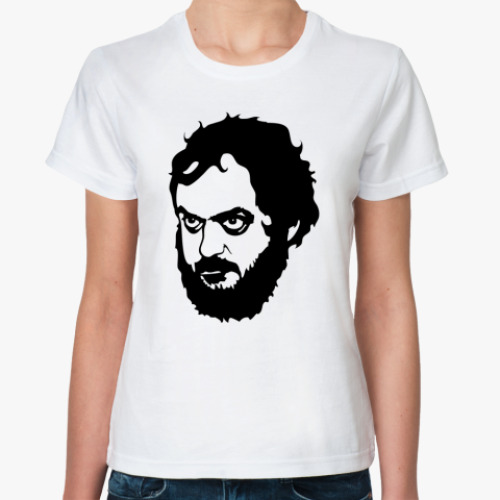 Классическая футболка с принтом Stanley Kubrick