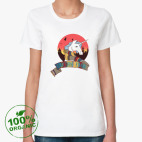 Женская футболка органик