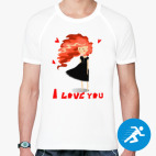 Мужская спортивная футболка