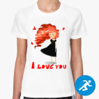 Женская спортивная футболка