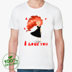 Мужская футболка органик