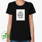 Женская футболка органик