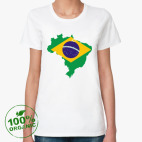 Женская футболка органик