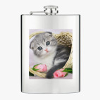 Фляжка стальная