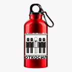 Металлическая бутылка 400 мл UV-DTF