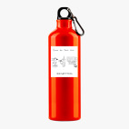 Металлическая бутылка 700 мл UV-DTF