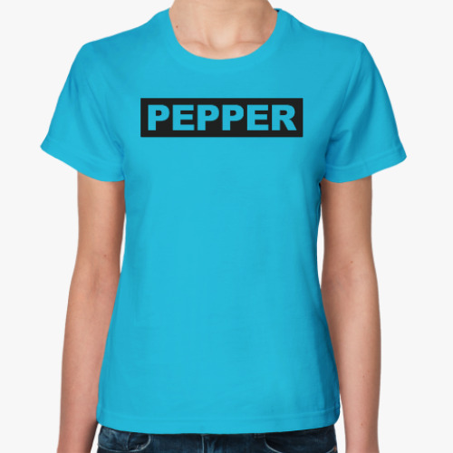 Женская футболка PEPPER