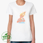 Женская футболка органик