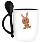 Кружка с ложкой