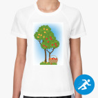 Женская спортивная футболка