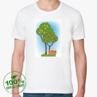 Мужская футболка органик