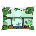 Семья троллей живет под мостом