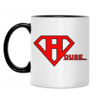 Кружка двухцветная