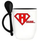 Кружка с ложкой