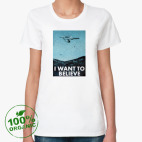 Женская футболка органик