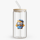 Банка с бамбуковой крышкой