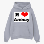 Толстовка худи оверсайз