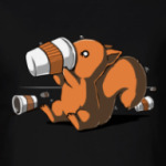 Squirrel & caffeine
