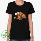 Женская футболка органик