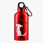 Металлическая бутылка 400 мл UV-DTF