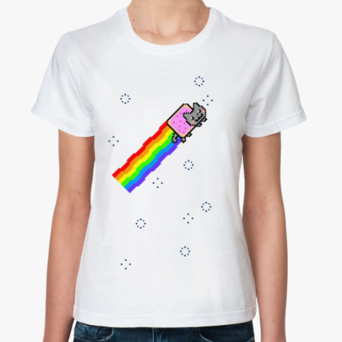 Классическая футболка  Nyan Cat