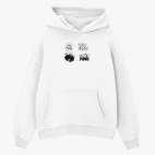 Толстовка худи оверсайз