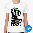 Женская спортивная футболка