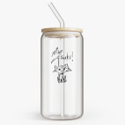 Банка с бамбуковой крышкой