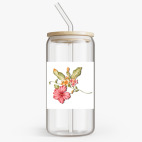 Банка с бамбуковой крышкой