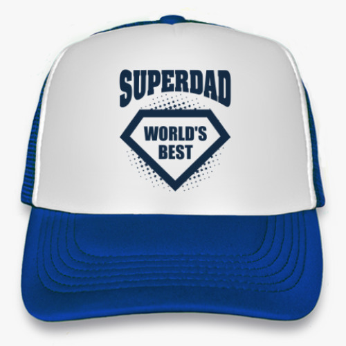 Кепка-тракер SUPERDAD world's best