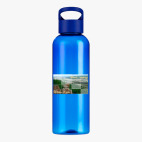 Прозрачная спортивная бутылка