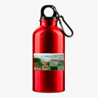 Металлическая бутылка 400 мл UV-DTF